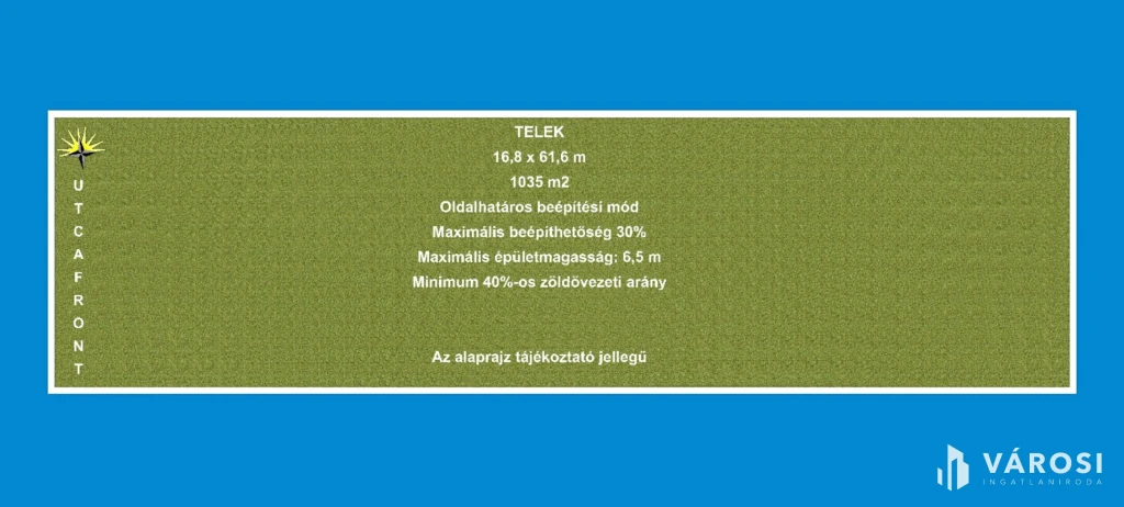 Deszki építési telek nyugodt környéken
