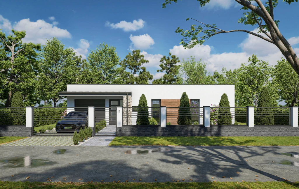 Új építésű, modern családi ház Diósd-ligeten, átgondolt alaprajz, energiatakarékos működés