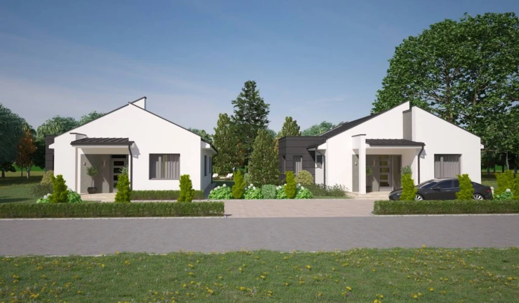 Új építésű családi házak Szombathely egyik legnyugodtabb részén.