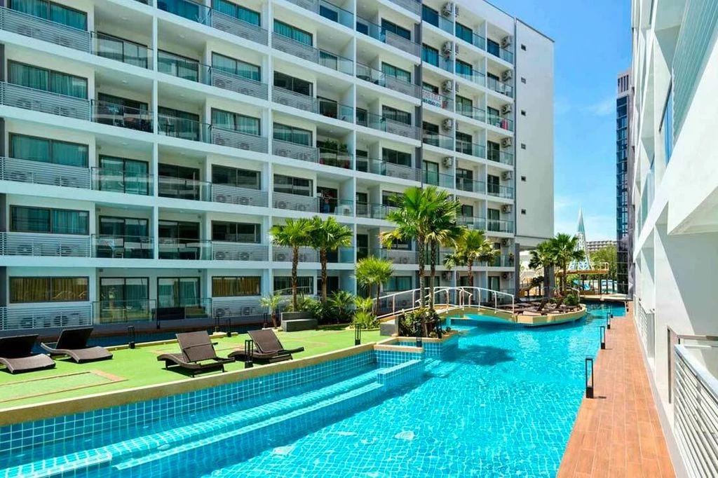 For sale apartment, bachelor flat, Patthana, Jomtien Beach, Thaiföld