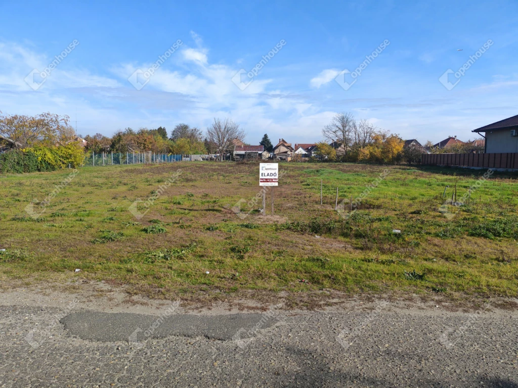 For sale building plot, Vasad, Bem utca