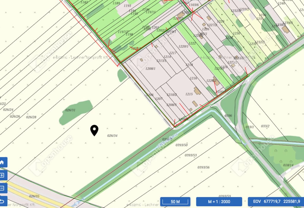 Péteriben eladó szántó és fásított terület