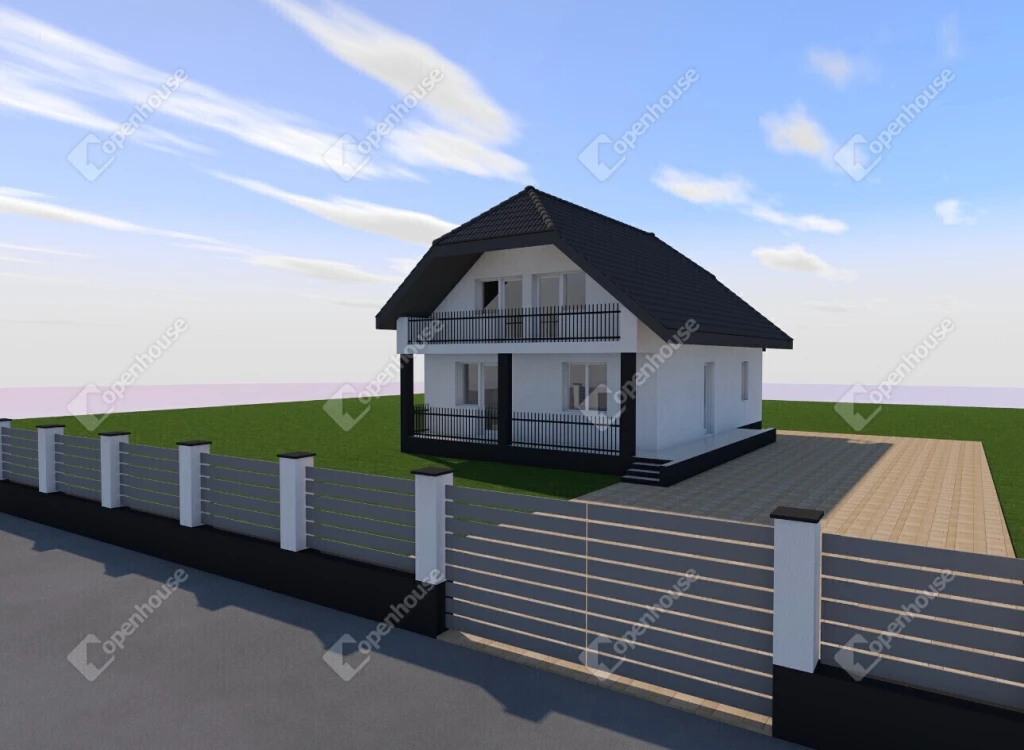 Monoron, csendes zsákutcában eladó egy felújított, 113,5 m²-es családi ház 737 m²-es telken.