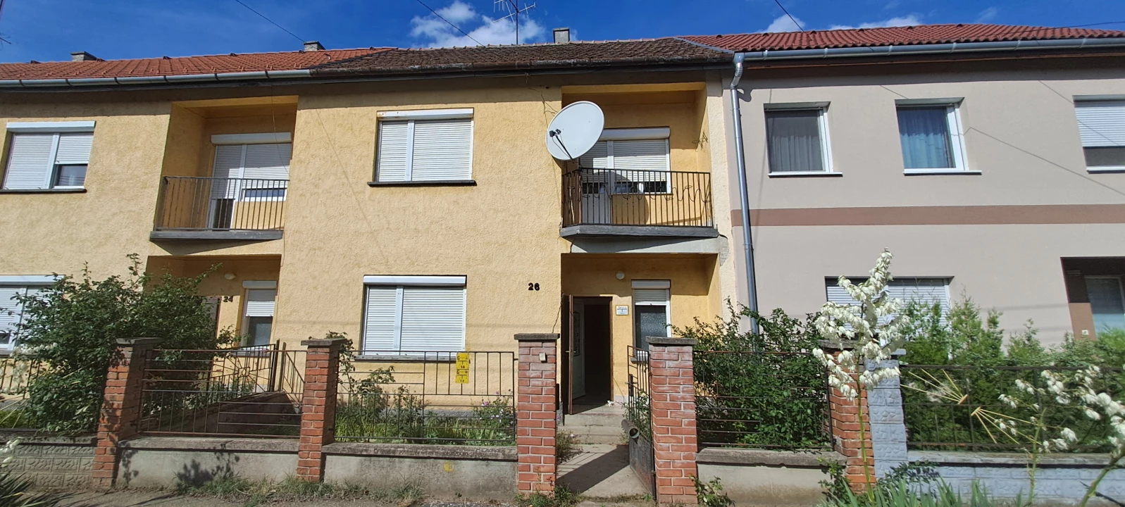 For sale terraced house, Baja, Bajza József utca