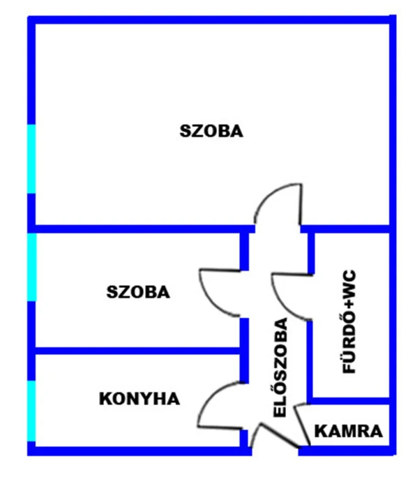 Eladó téglalakás, Nyíregyháza