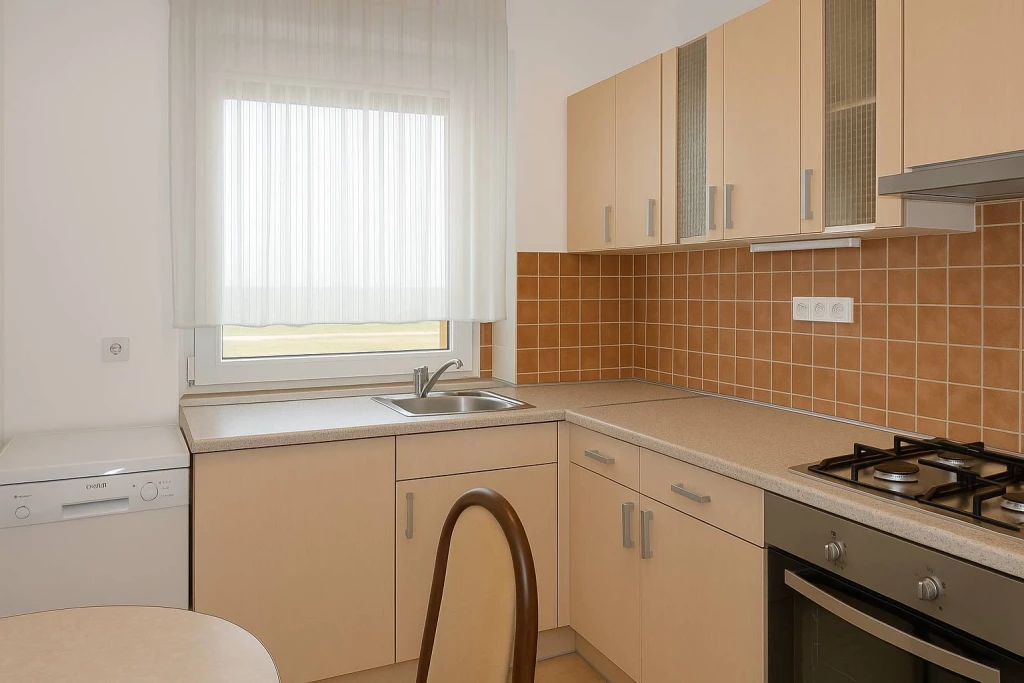 Eladó 45 m2 tégla lakás, Győr