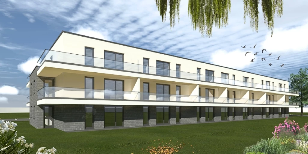 Eladó 60 m2 új építésű tégla lakás, Győr