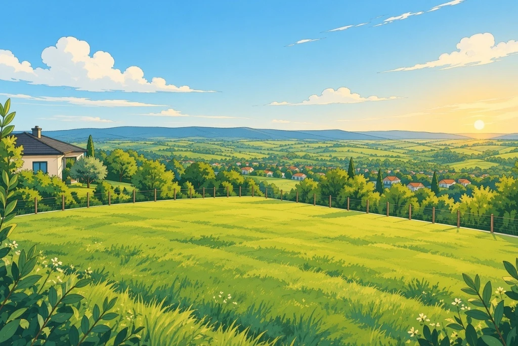 Eladó 1298 m2 építési telek, Győrújbarát