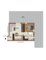 Gerecse- panorámás, exkluzív Penthouse lakás!
