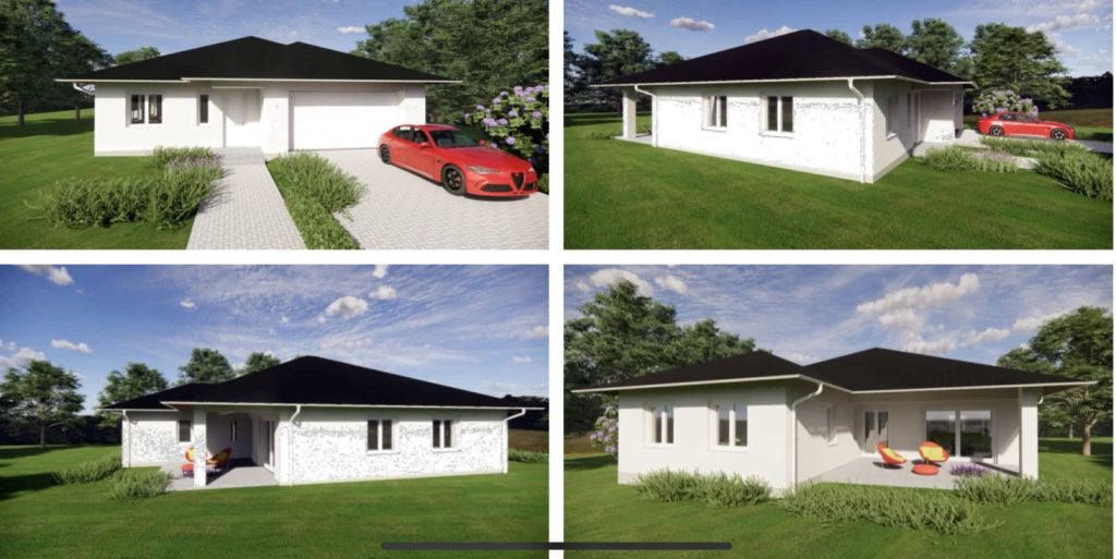 Új építésű ház a Bajcsy lakóparkban Környén!