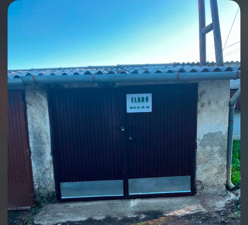 For sale detached garage, Zalaegerszeg, Nyár utca