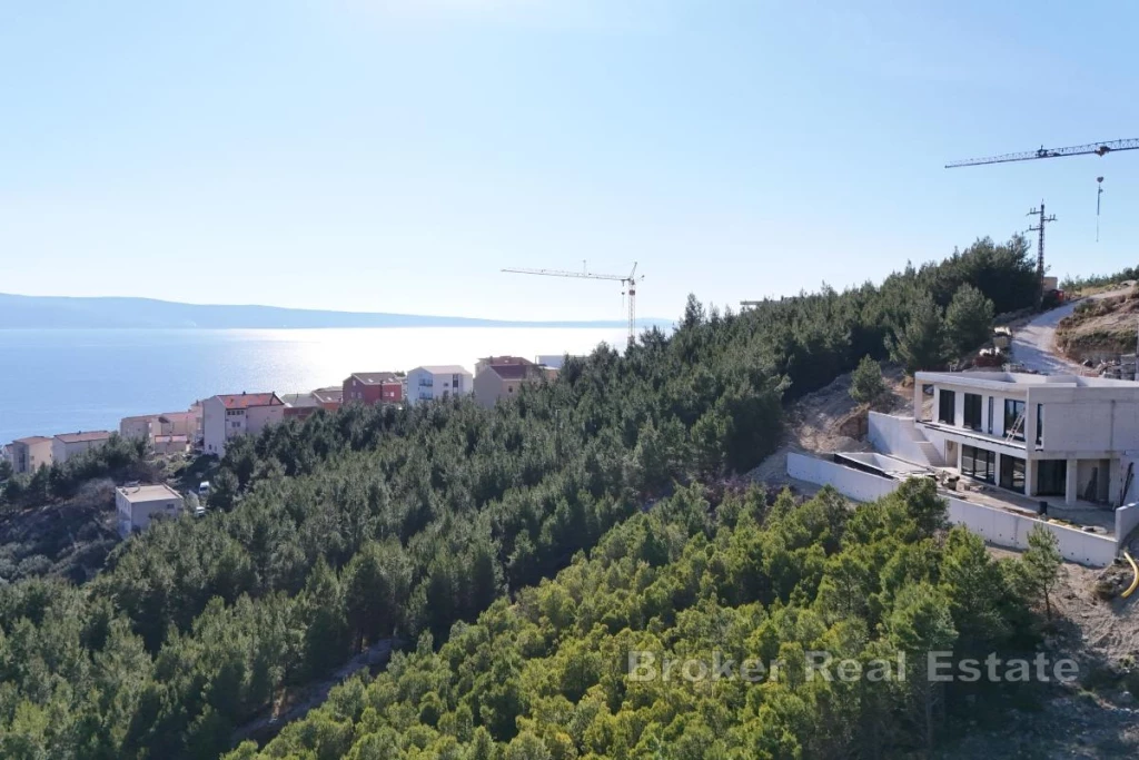Unfinished villa with panoramic sea views