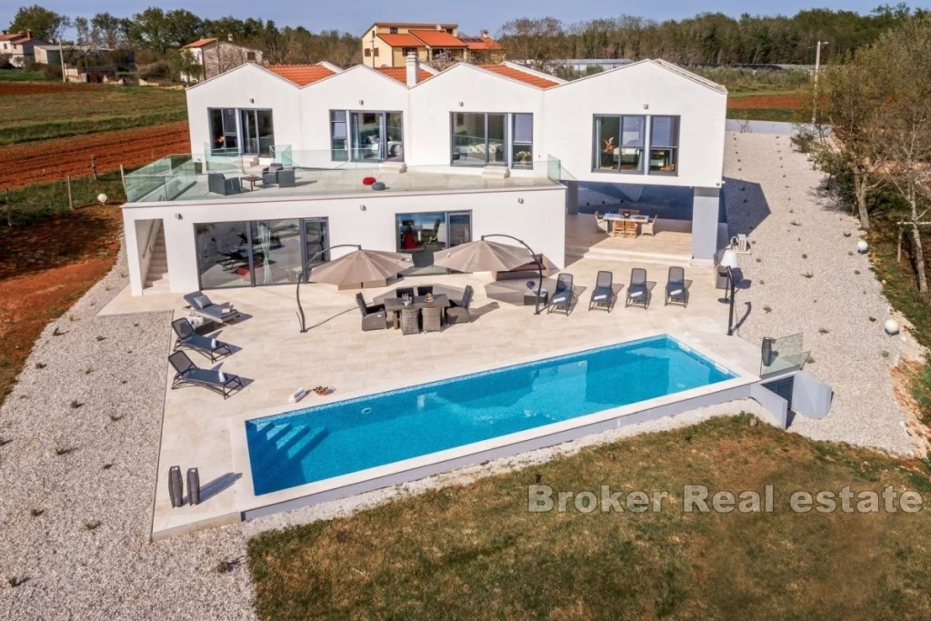 Modern villa with pool