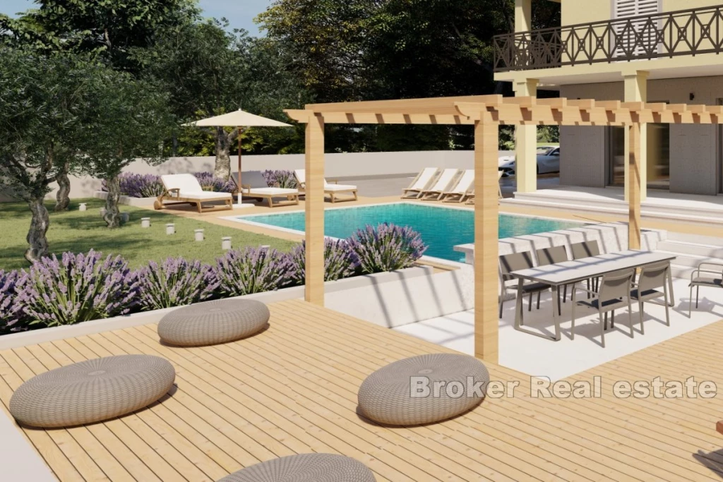 Building land with a project with the possibility of installment payments