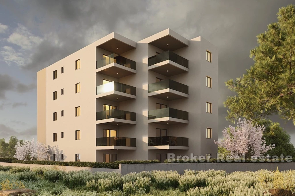 Newly built apartments