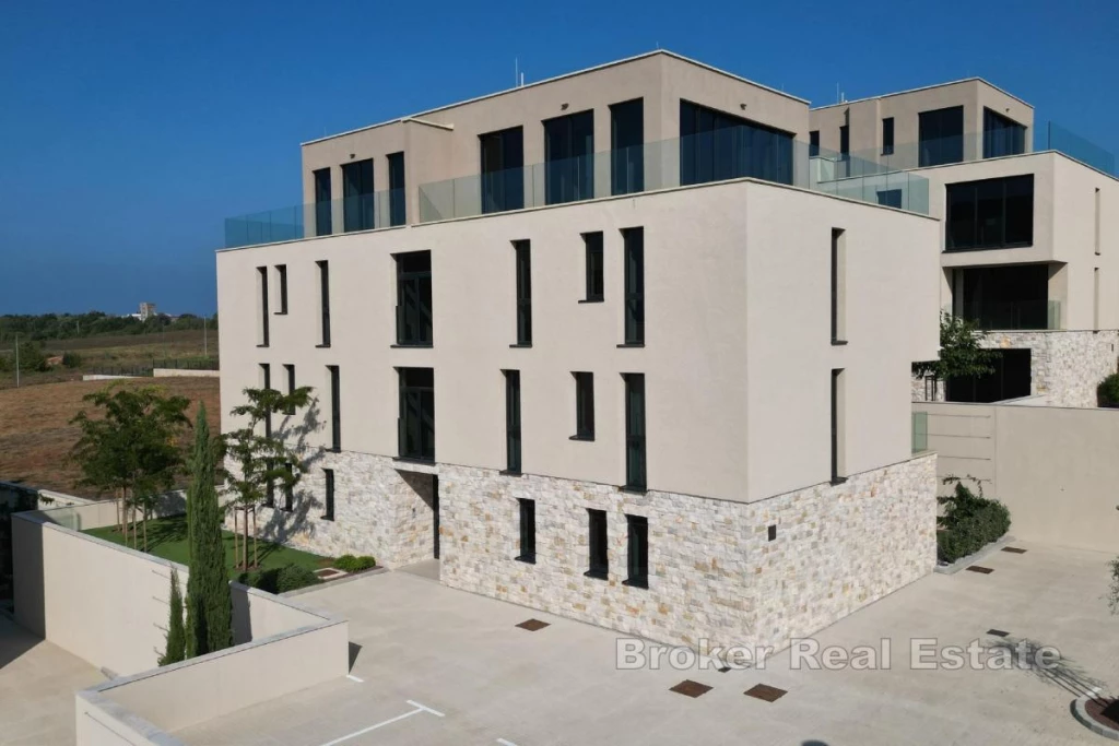Beautiful duplex penthouse in a modern new building within a resort