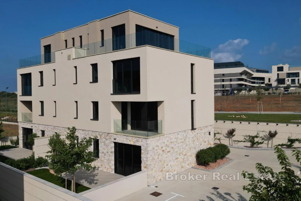 Two-bedroom apartment in a modern new building within a prestigious resort