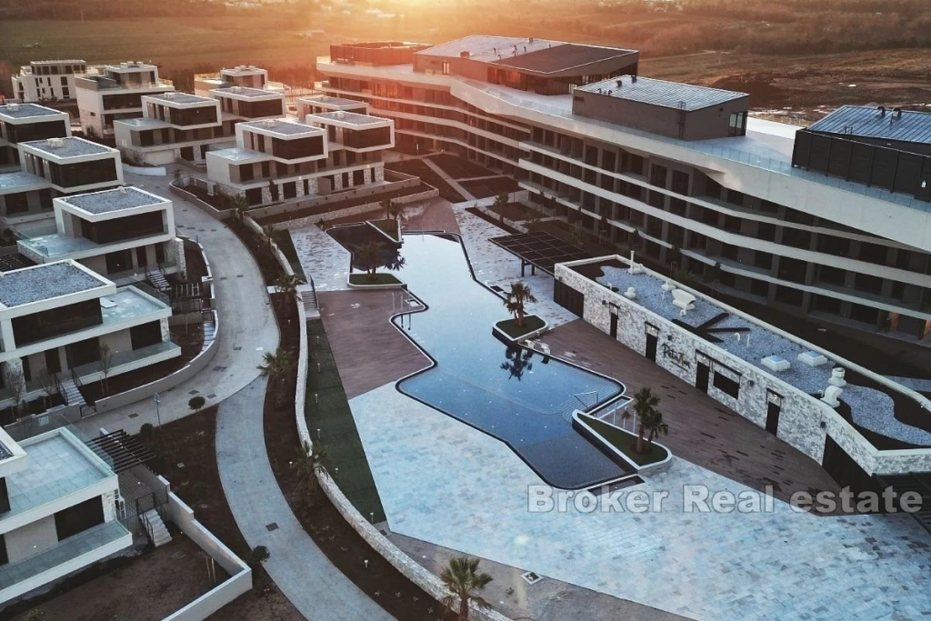 Unique apartments in a luxury resort
