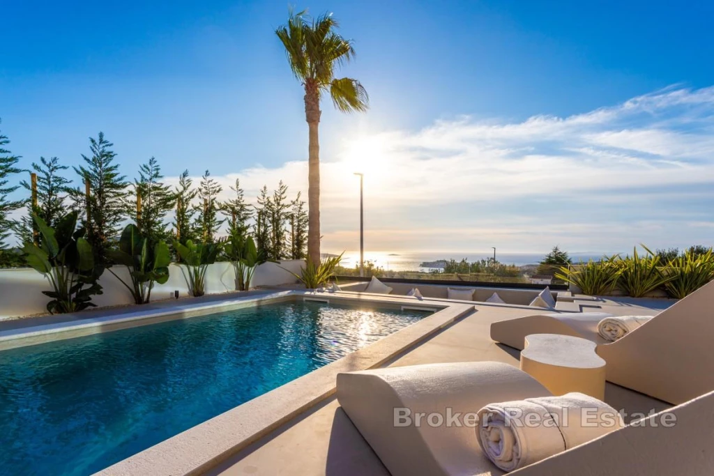 A luxury and exceptionally modern villa