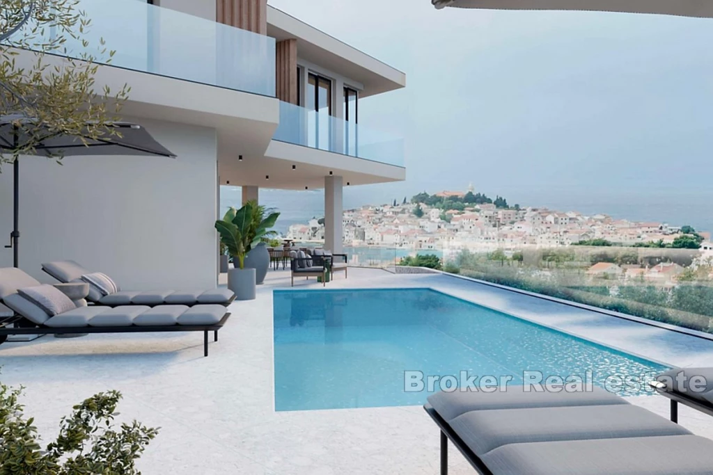 Luxury apartment in a new development with sea view