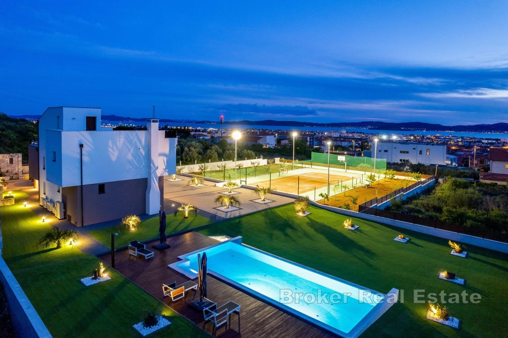 An extraordinary villa with a sea view