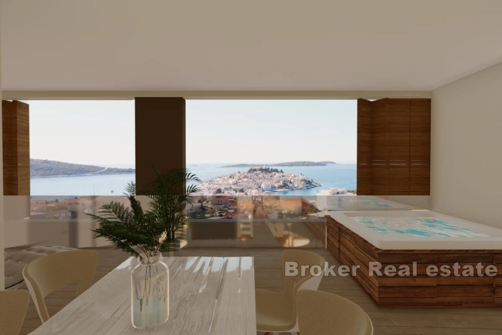Luxury apartments with sea view