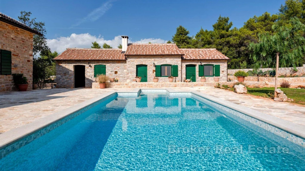 Unique property with stone houses
