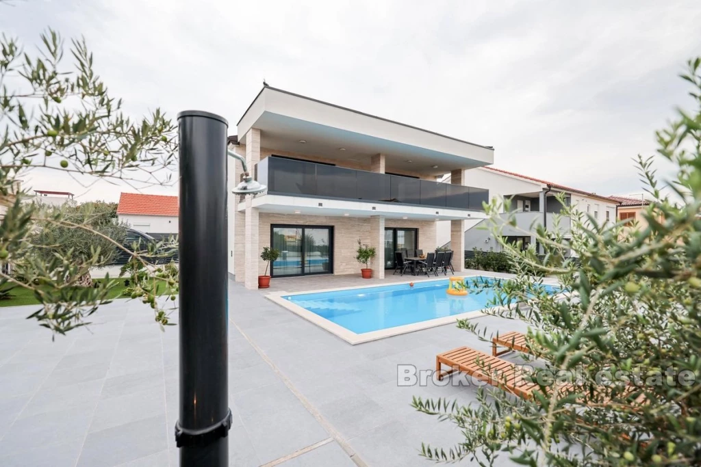 Modern villa with pool