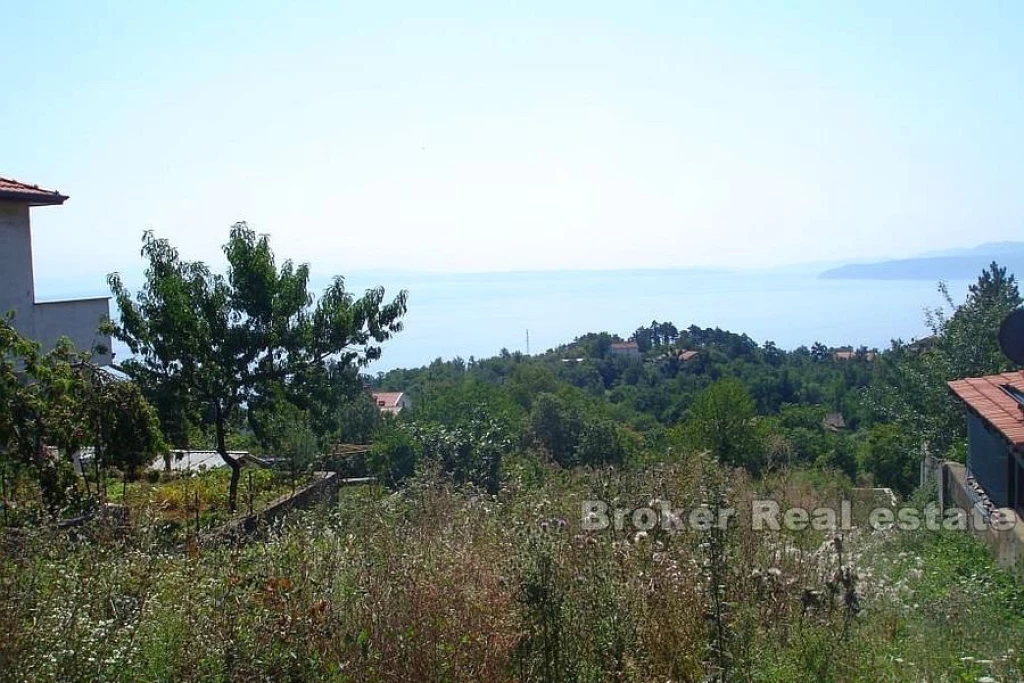 Building land with sea view