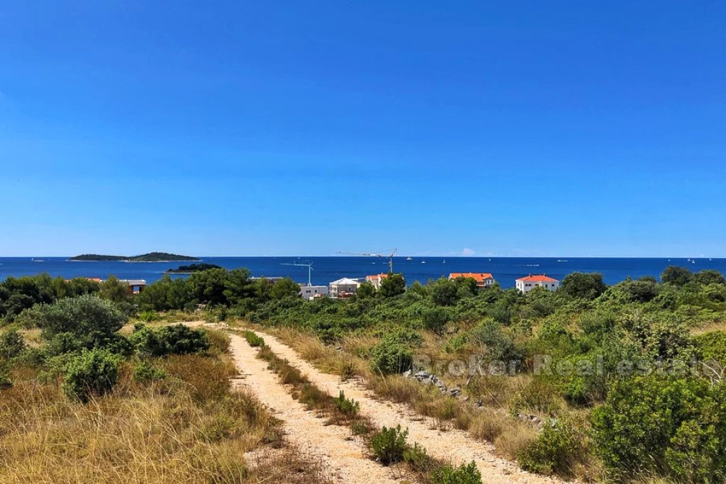 Building plot with open sea view for sale