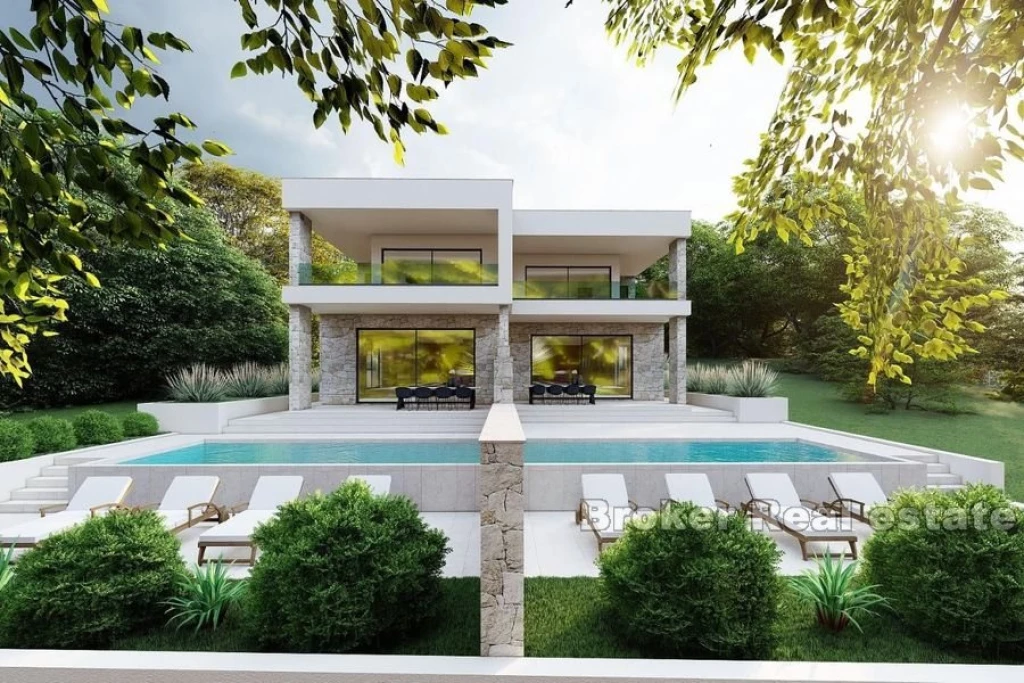 Luxury semi-detached house with sea view