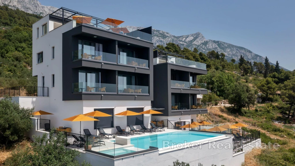 Luxury real estate with open sea view