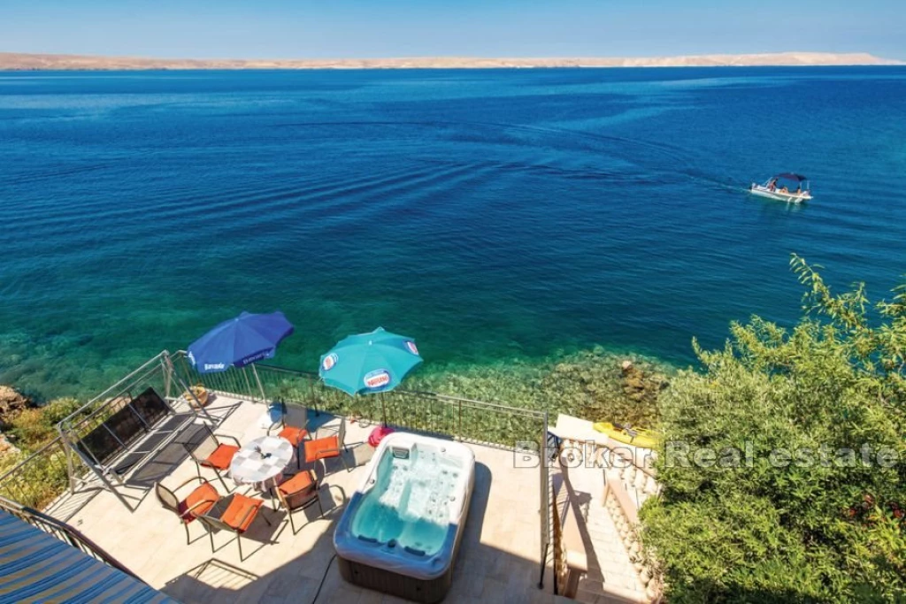 Charming house first row to the sea
