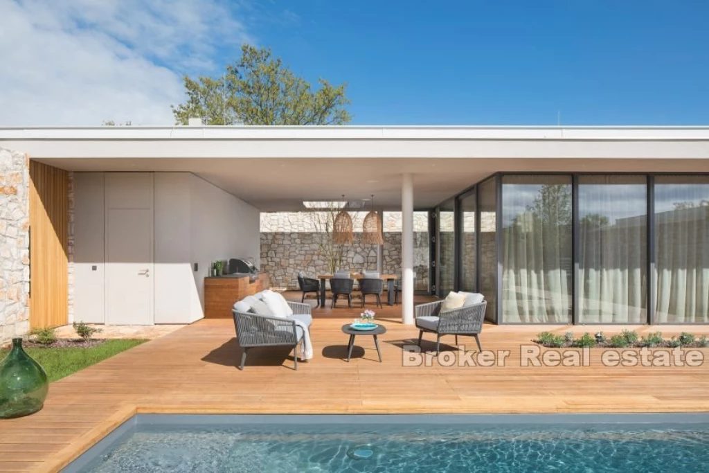 Modern villa with pool