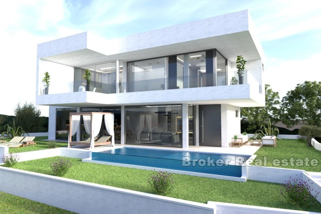 Luxury villa with a pool