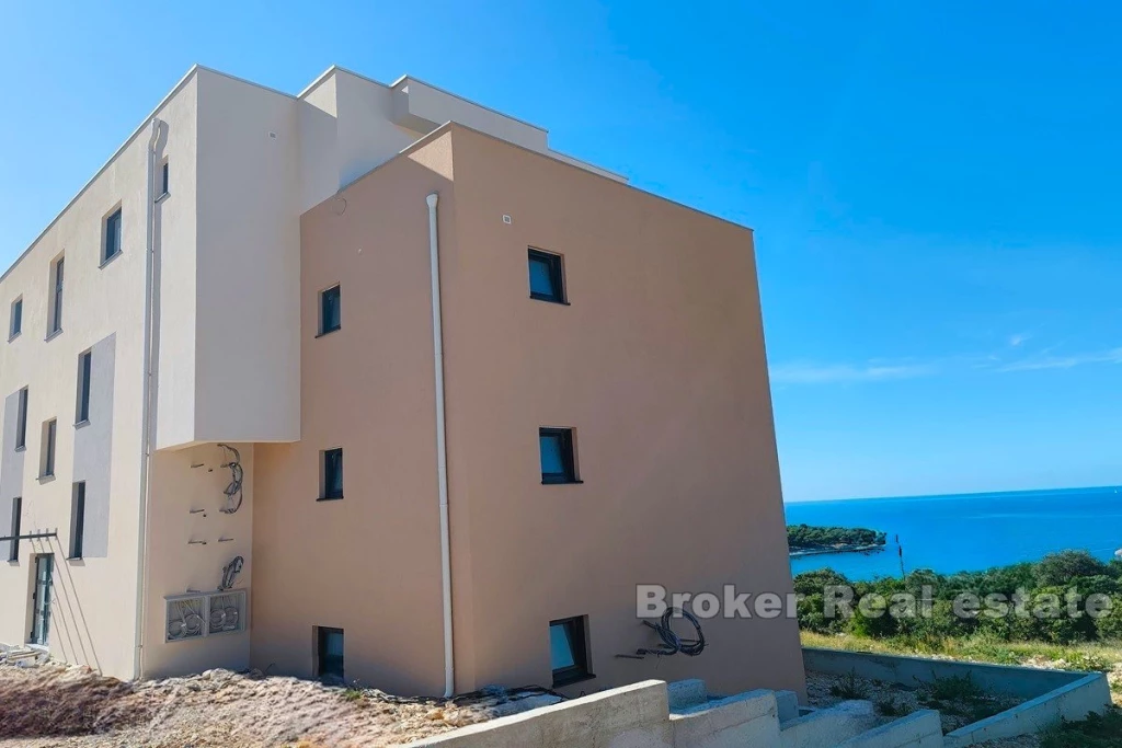 Apartments with a sea view
