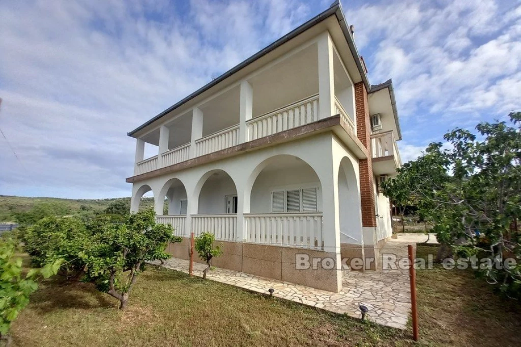 House with large garden
