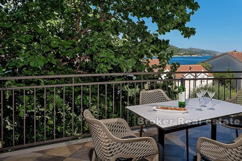 Detached house with a sea view