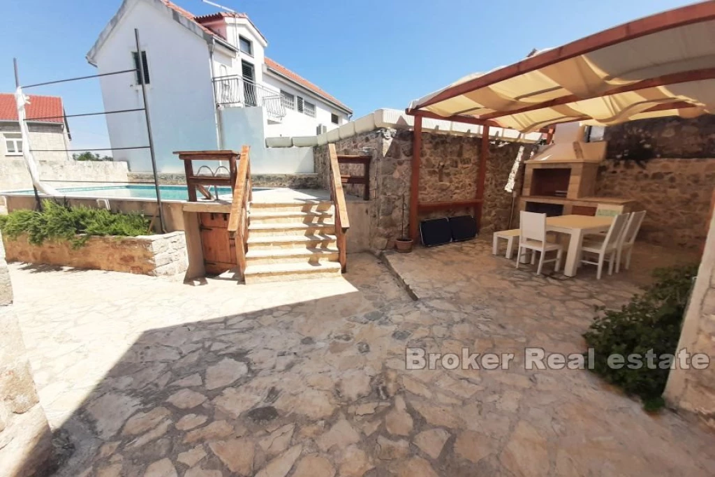 Renovated stone house with swimming pool
