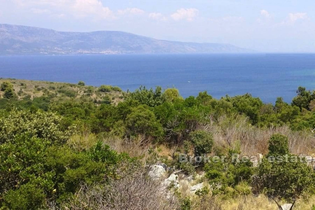 Agricultural land second row from the sea