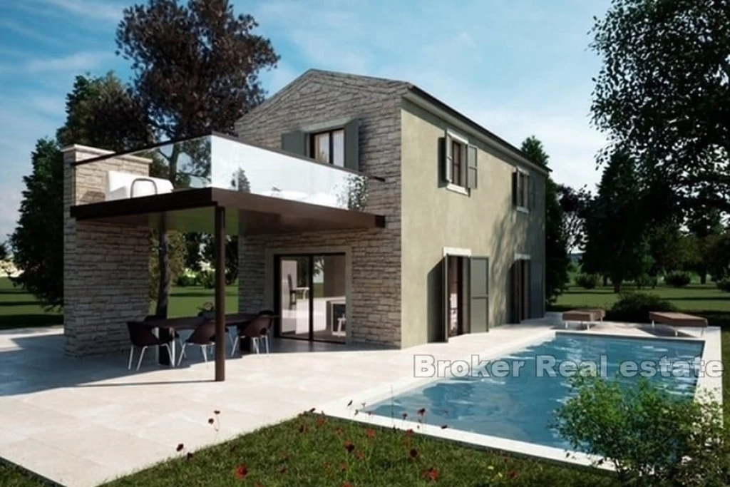 Stone villa with sea view