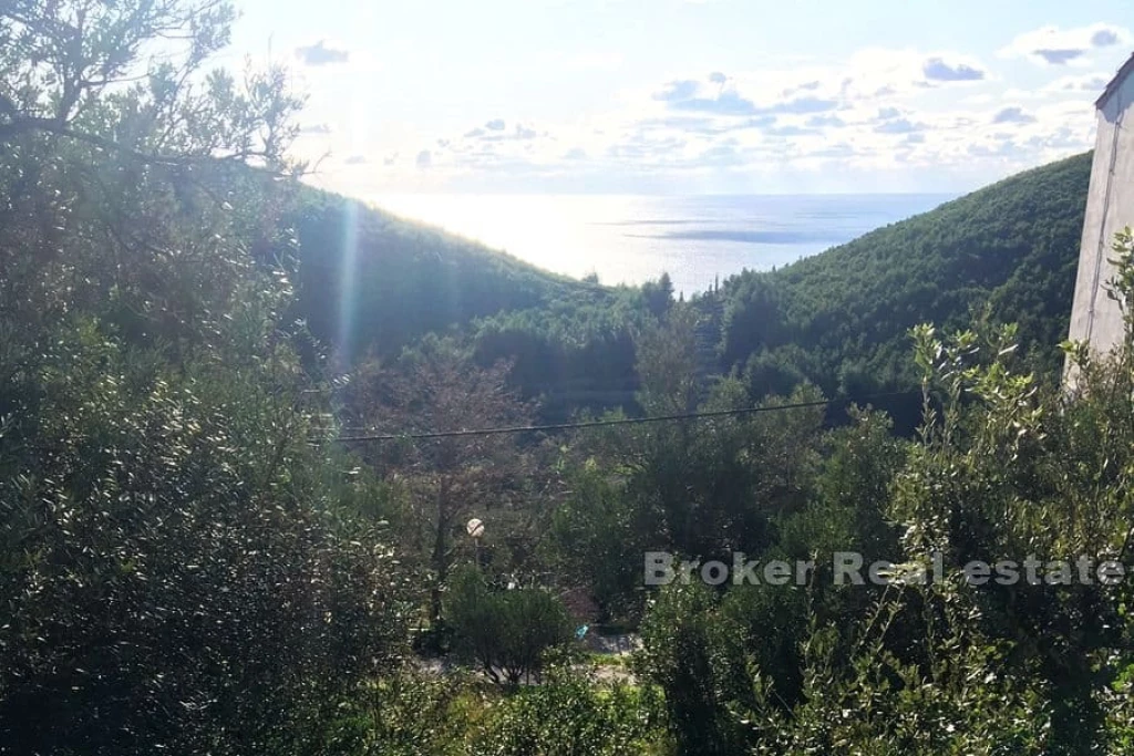 Building land with sea view