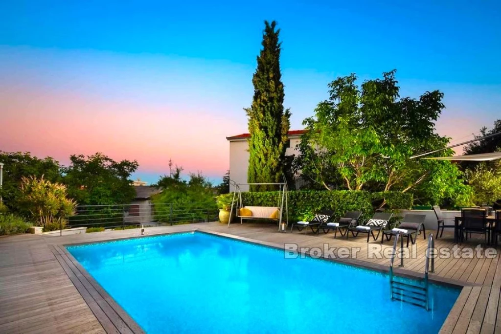 Modern villa with pool