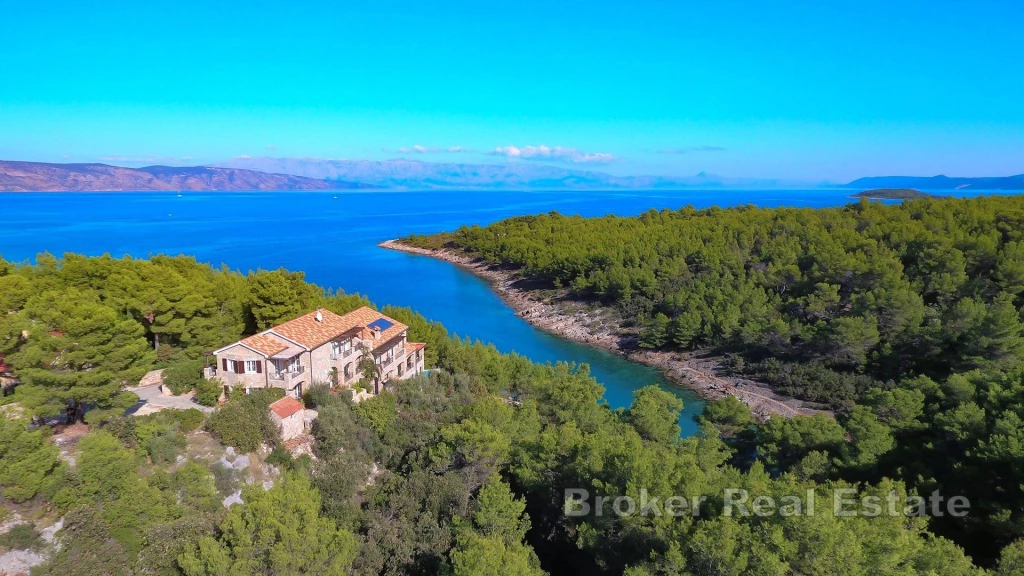 Unique stone house by the sea