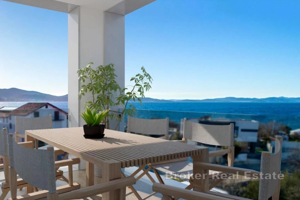 Apartment in a new building with a sea view