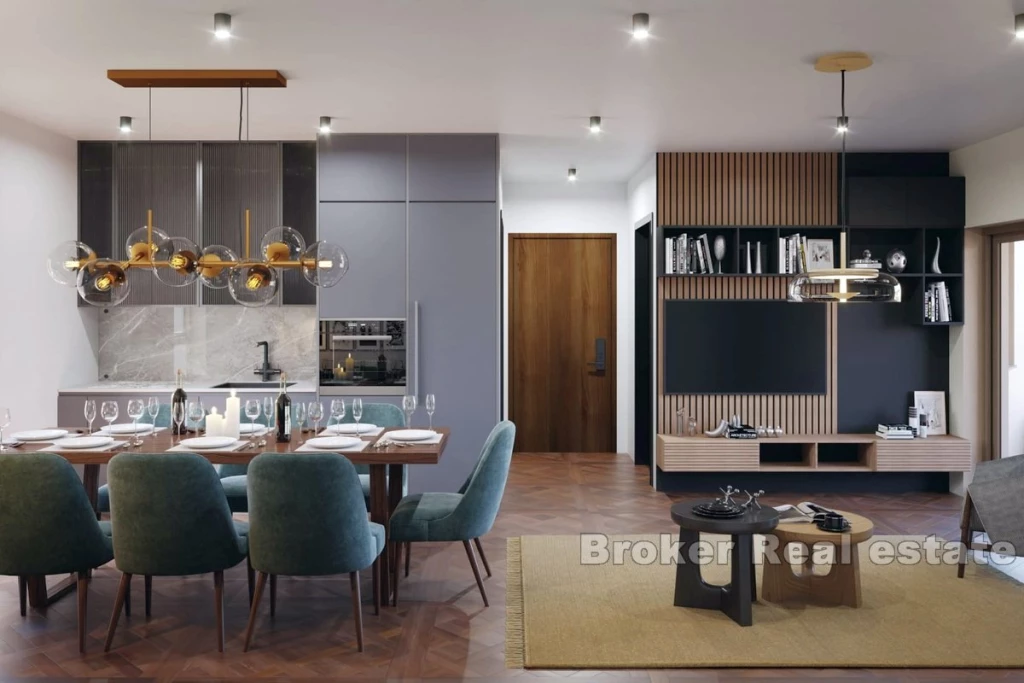Ground floor apartment with sea view