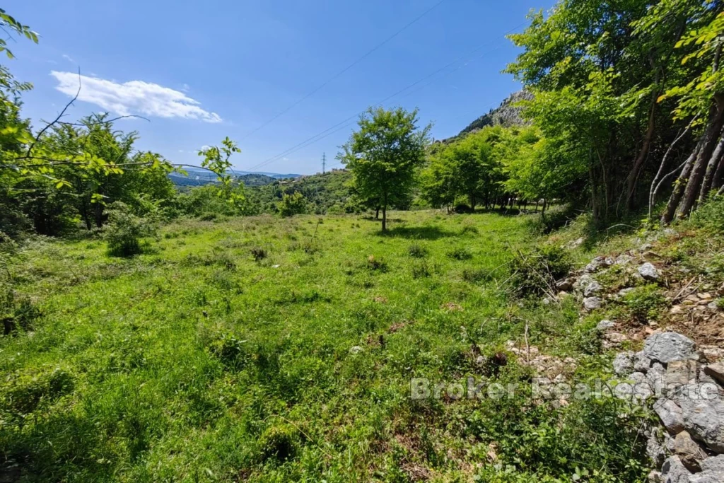 Building land with open view