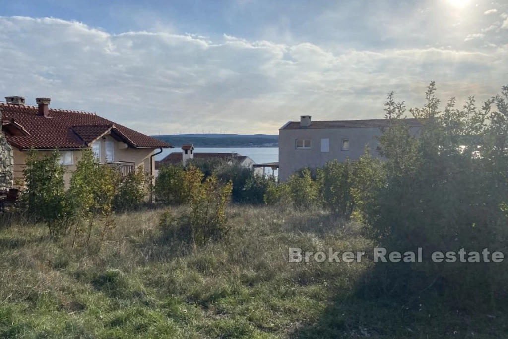 Building land with sea view