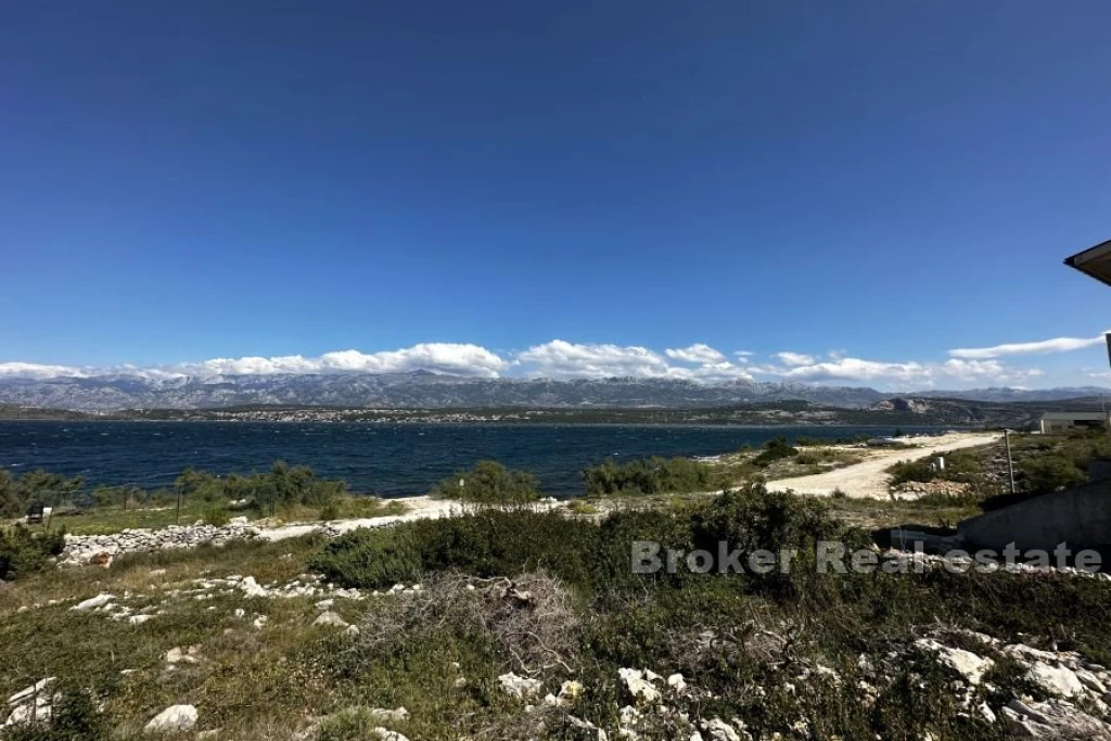 Building land near the sea