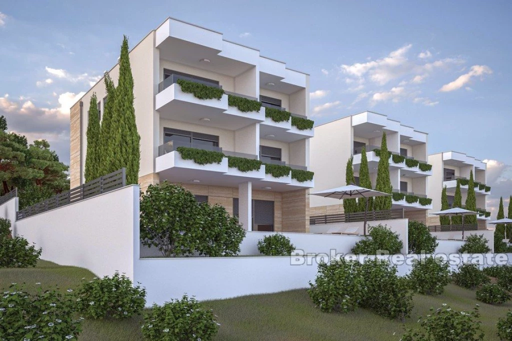 Luxury apartments in new construction